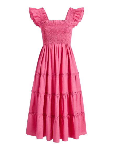 Satin Cowl-Neck Dress